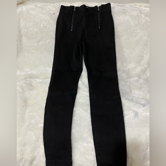 Frame- High Waisted Skinny Pants - Picture 4 of 7